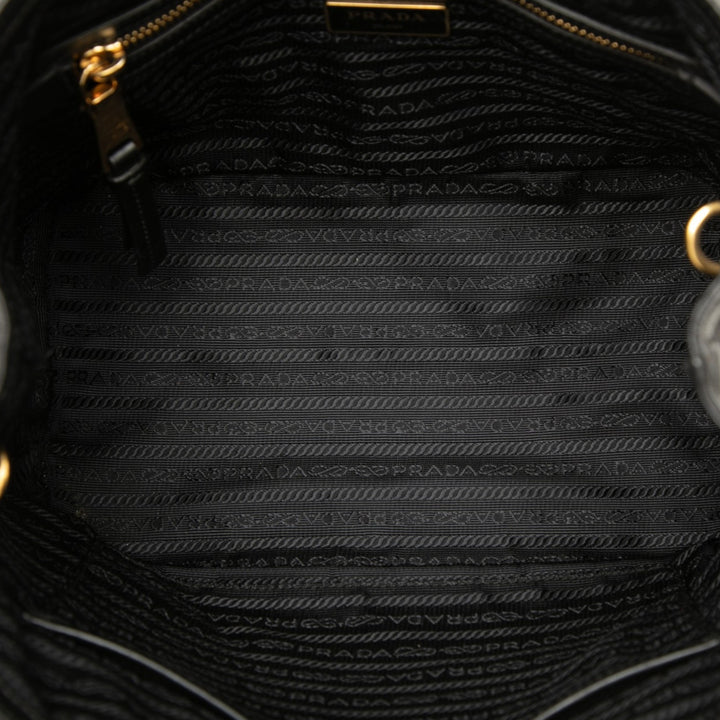 Prada Canapa Logo Sac Toile