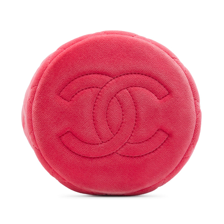 Chanel Mini Velours Cristal Perle Crush Bucket Sac