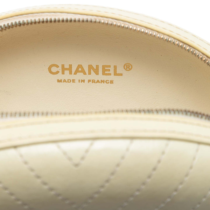 Chanel Chevron Surpiqué Cuir de veau La Pausa Evening Sac