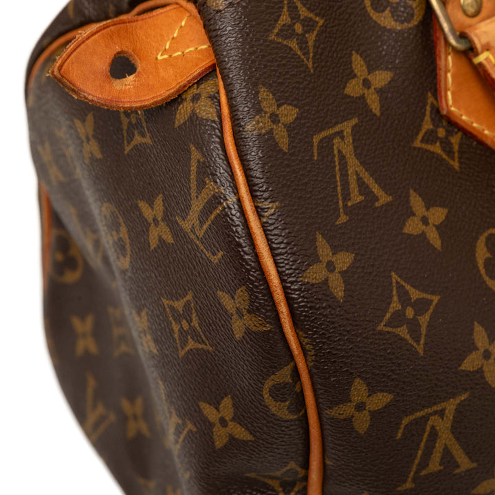 Louis Vuitton Sac à main Speedy 30 Monogram Marron – vue 7 – GABY PARIS