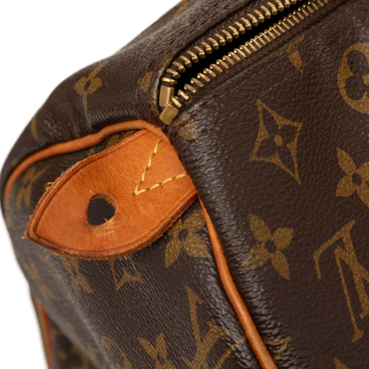 Louis Vuitton Sac à main Speedy 30 Monogram Marron – vue 8 – GABY PARIS