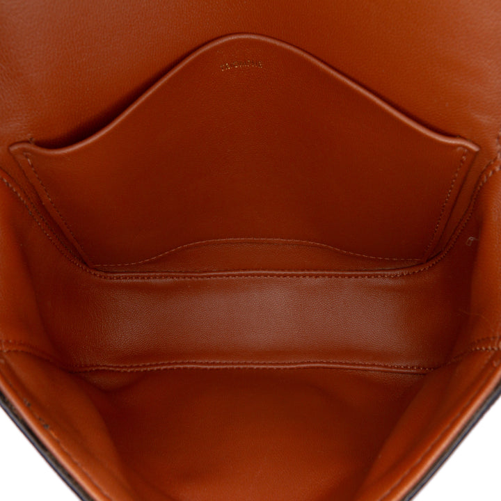Teen Triomphe Coated Canvas Triomphe Crossbody Brown - Gaby Paris