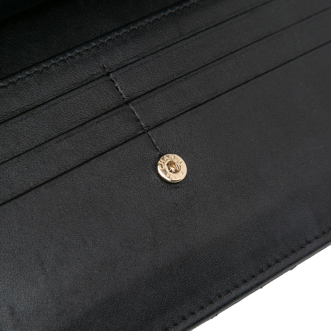 Quilted Lambskin All About Chanel Clutch On Chain Black - Gaby Paris