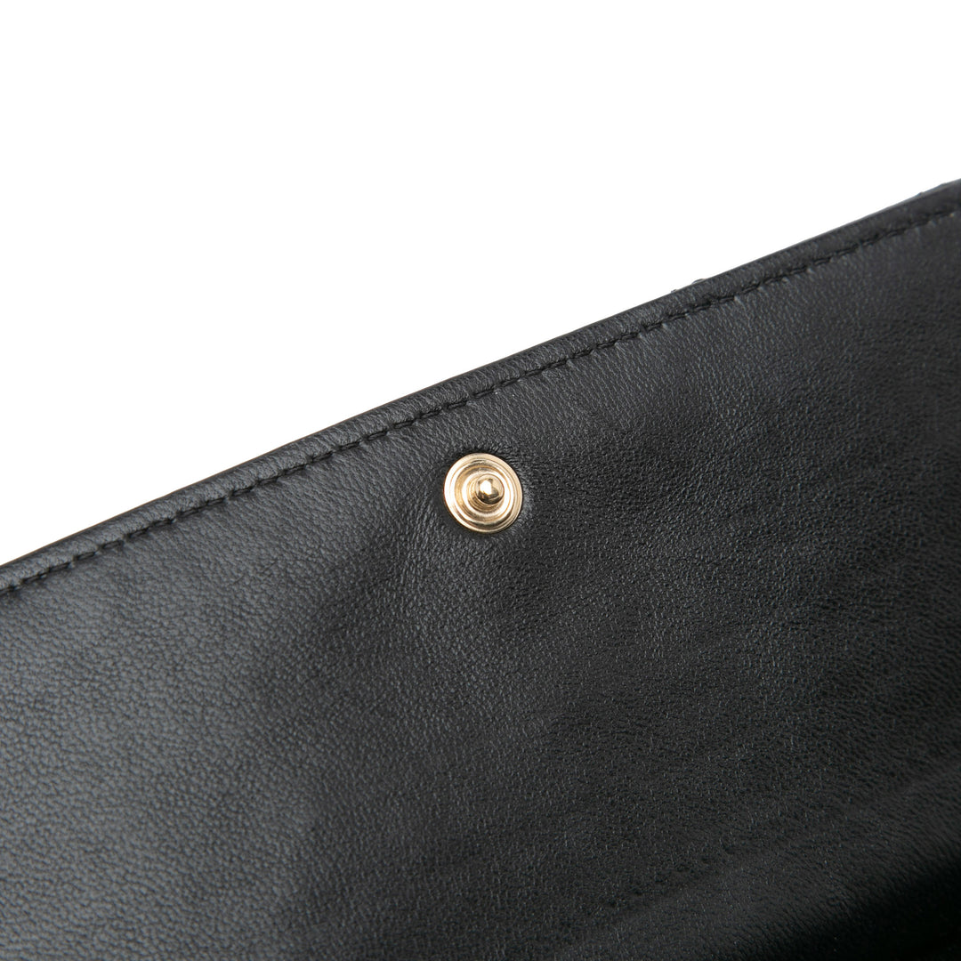 Quilted Lambskin All About Chanel Clutch On Chain Black - Gaby Paris