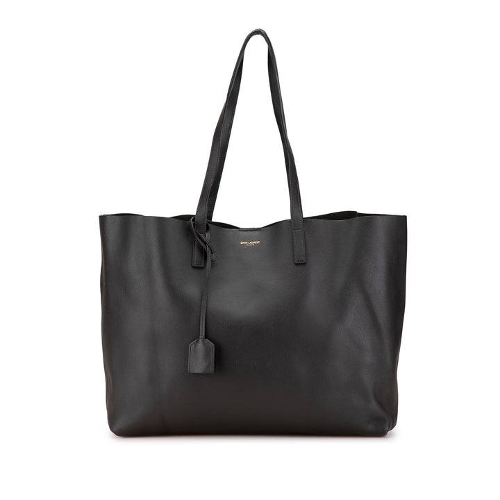 Large East/West Shopping Tote Gray - Gaby Paris