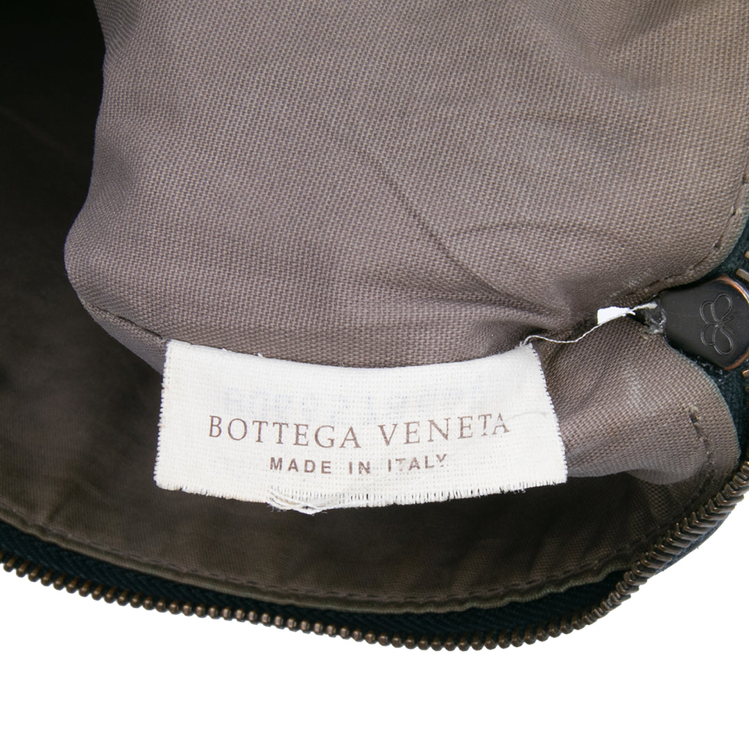 Nappa Intrecciato Clutch Black - Gaby Paris