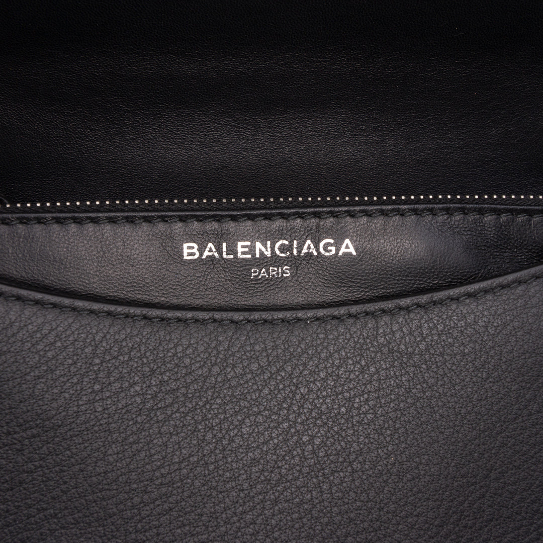 Balenciaga Cuir Everyday Wallet on Chain