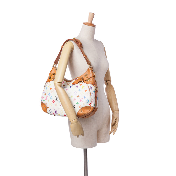 Monogram Multicolore Greta White - Gaby Paris