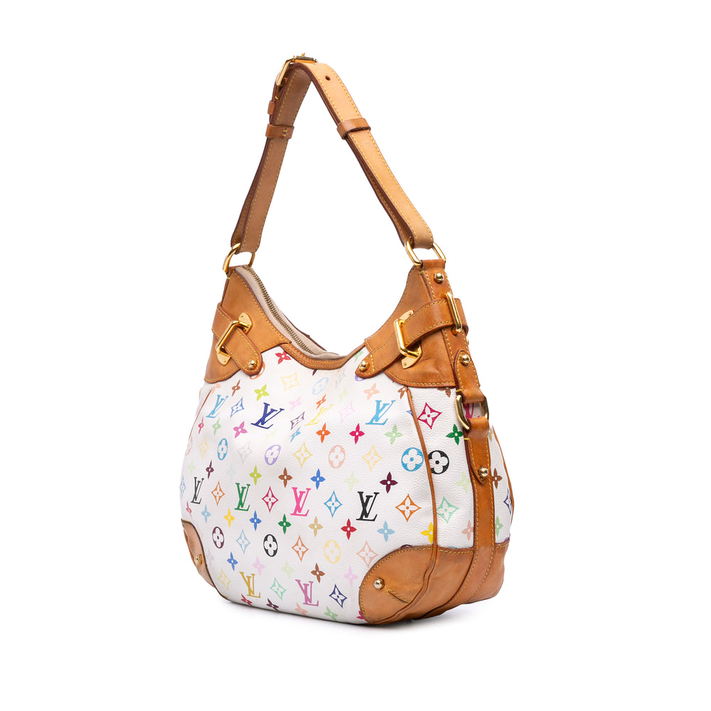 Monogram Multicolore Greta White - Gaby Paris