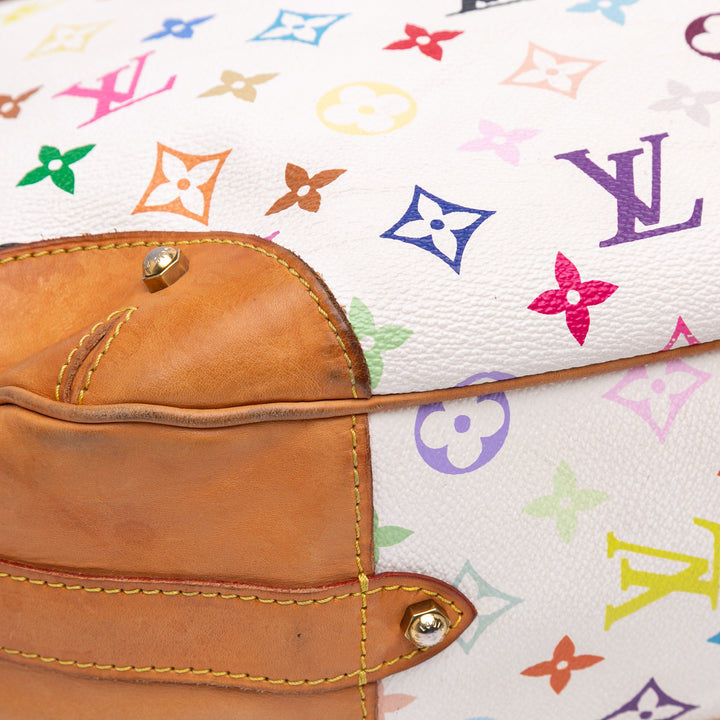 Monogram Multicolore Greta White - Gaby Paris