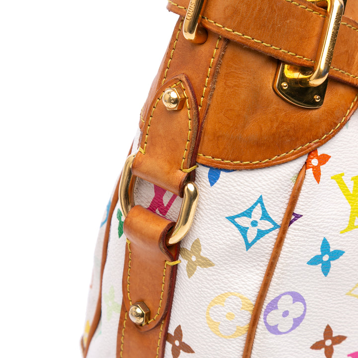 Monogram Multicolore Greta White - Gaby Paris