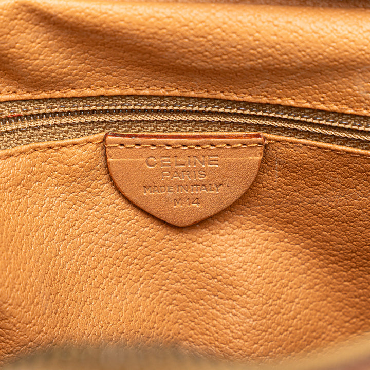 Macadam Coated Canvas Crossbody Brown - Gaby Paris