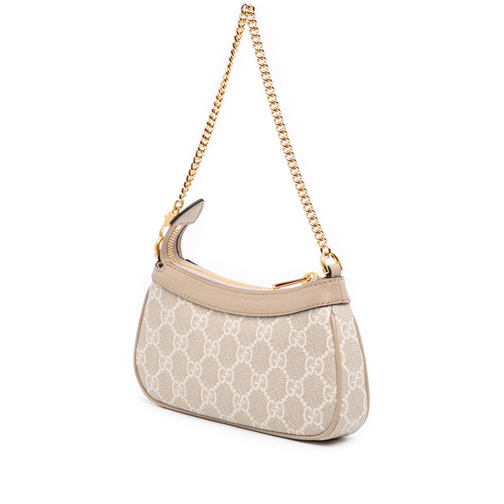 Gucci Sac porté épaule Ophidia GG Supreme Mini Beige – vue 2 – GABY PARIS