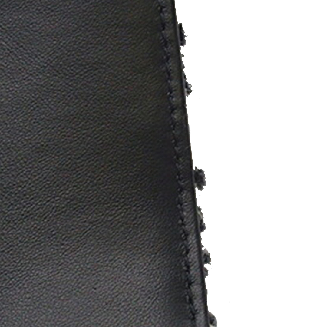 Chanel Mini Square Matelassé Tweed Houndstooth Straight Simple rabat