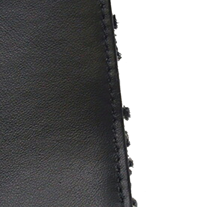 Chanel Mini Square Matelassé Tweed Houndstooth Straight Simple rabat