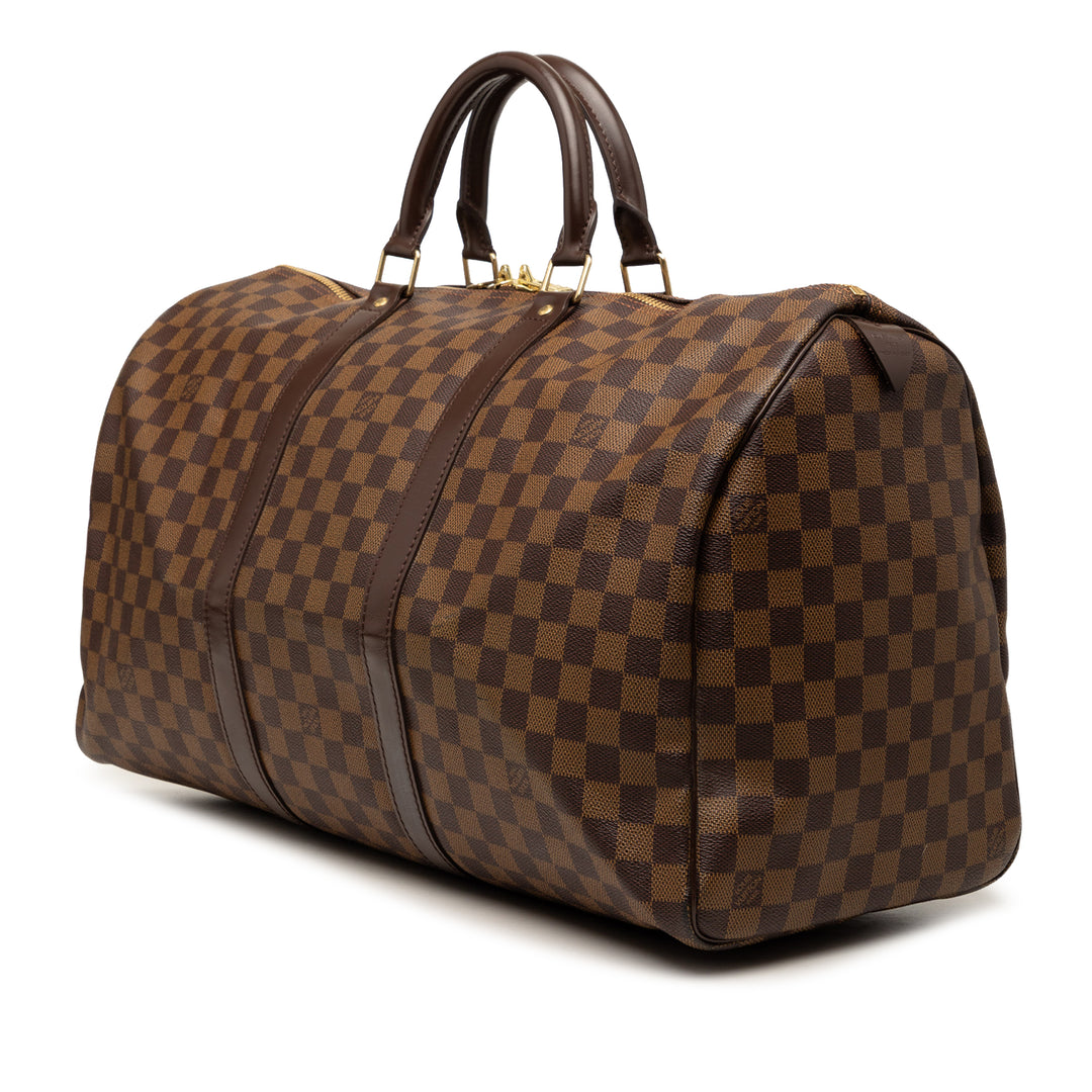 Louis Vuitton Damier Ebene Keepall 50