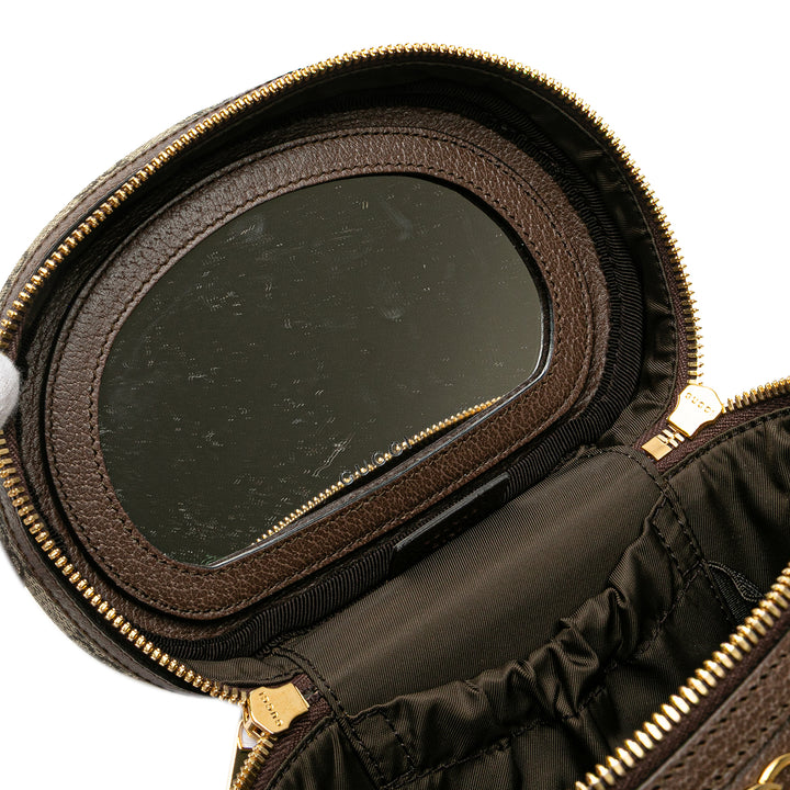 Gucci GG Supreme Web Ophidia Vanity Bag