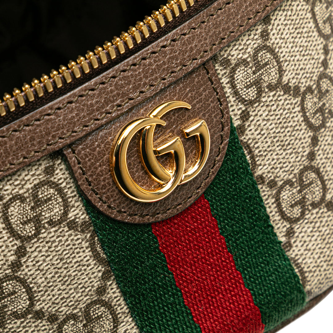 Gucci GG Supreme Web Ophidia Vanity Bag