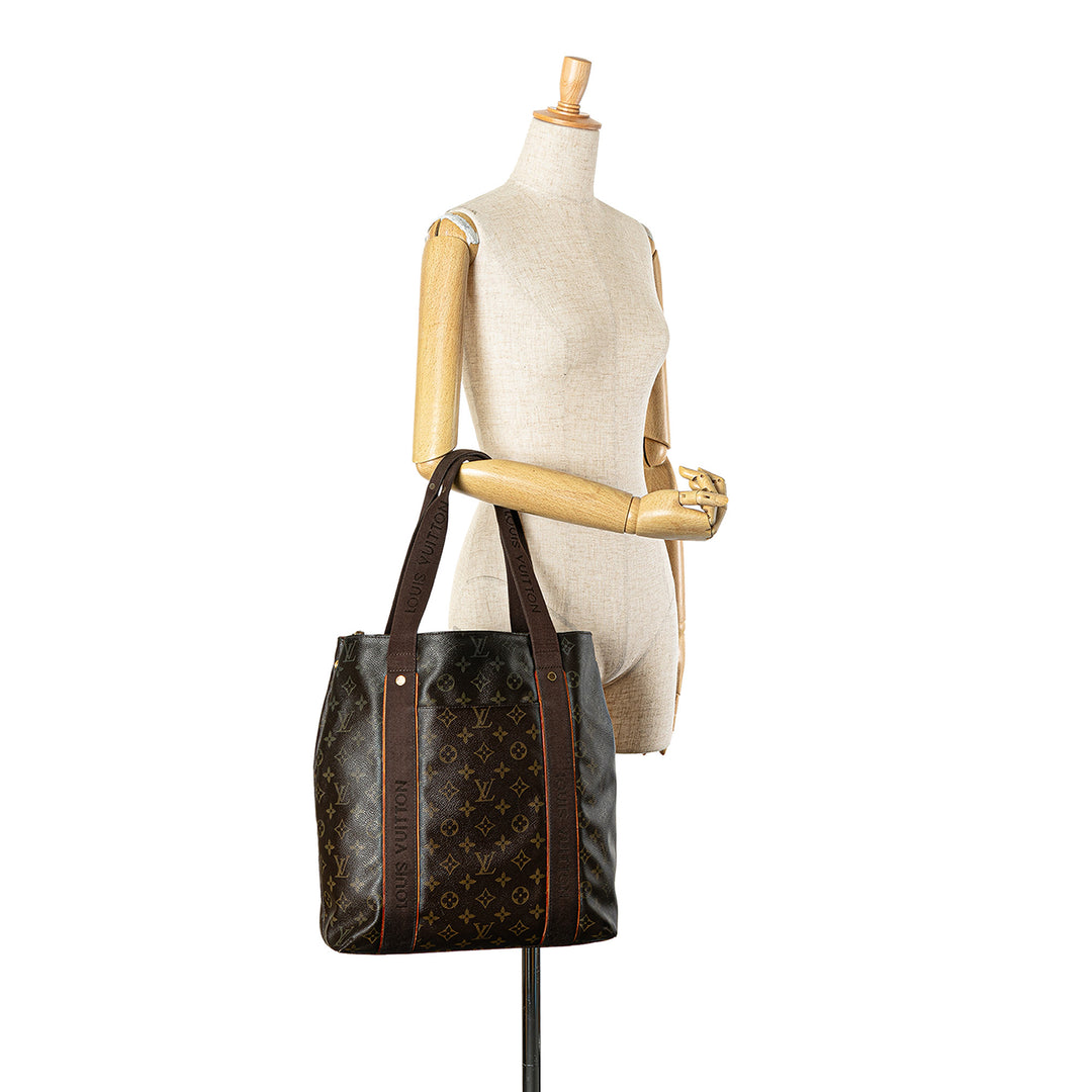 Monogram Cabas Beaubourg Brown - Gaby Paris