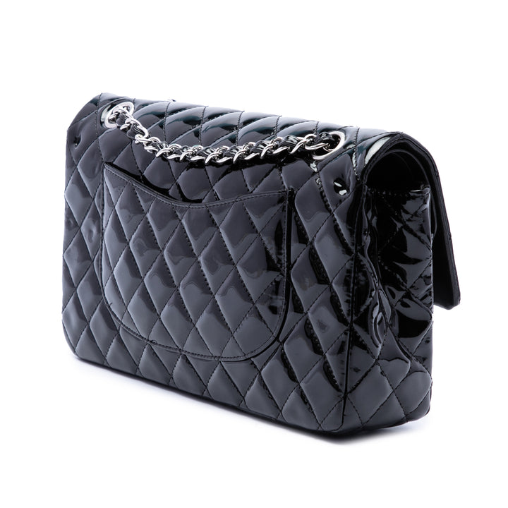 Chanel Sac porté épaule Classic Double rabat Moyen Noir – vue 2 – GABY PARIS