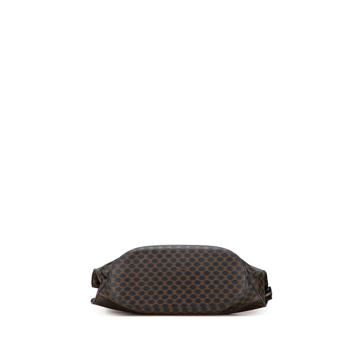 Macadam Coated Canvas Tote Brown - Gaby Paris