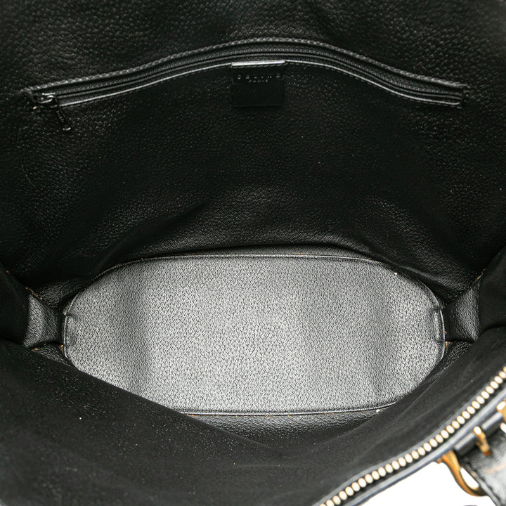 Macadam Coated Canvas Tote Brown - Gaby Paris