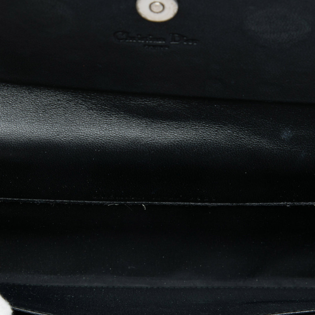 Dior Cannage Pochette avec chaîne Noir – vue 4 – GABY PARIS