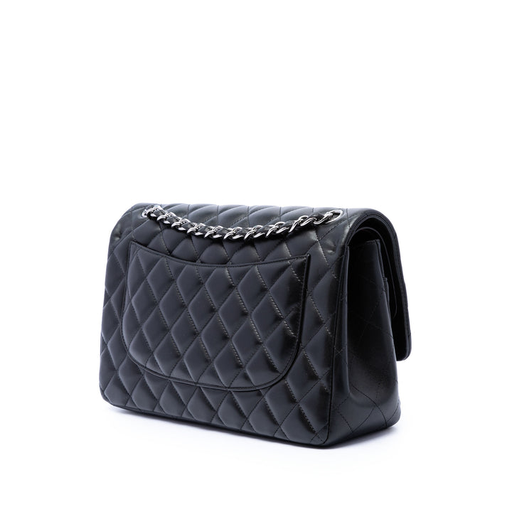 Chanel Jumbo Classic Cuir d’agneau Double rabat