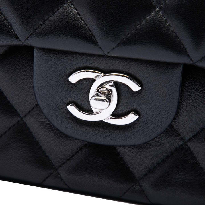 Chanel Jumbo Classic Cuir d’agneau Double rabat