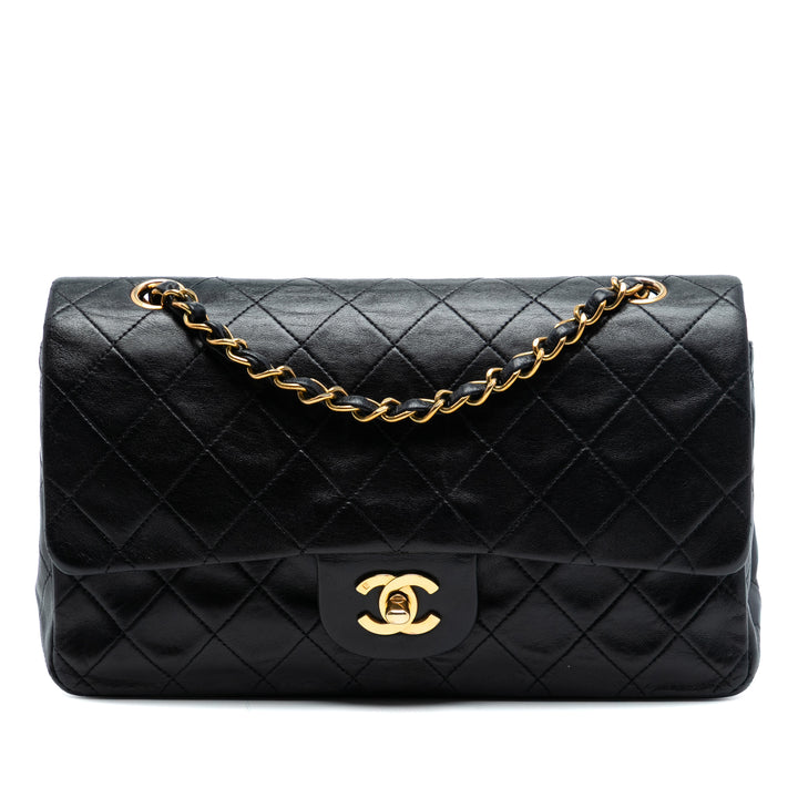 Chanel Medium Classic Cuir d’agneau Double rabat