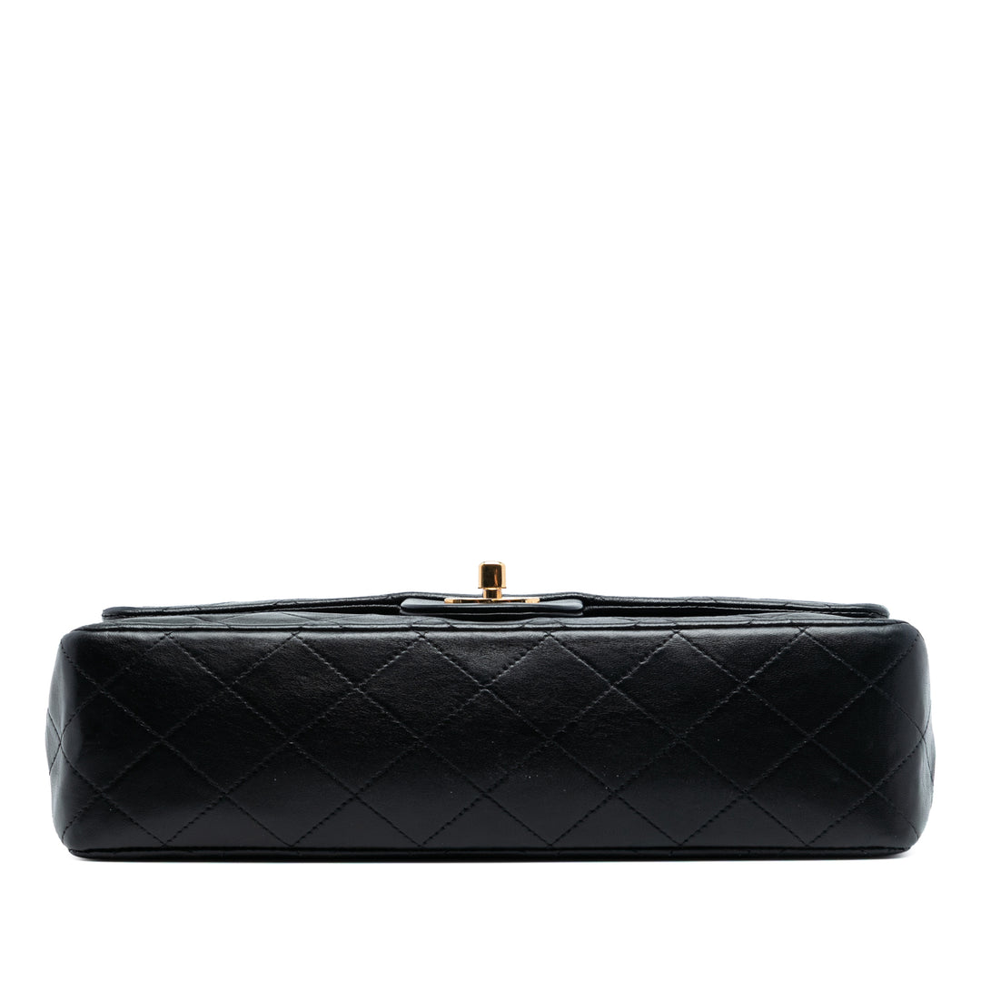 Chanel Medium Classic Cuir d’agneau Double rabat