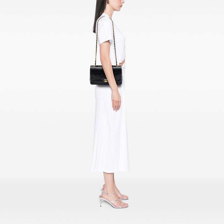 Chanel Medium Classic Cuir d’agneau Double rabat