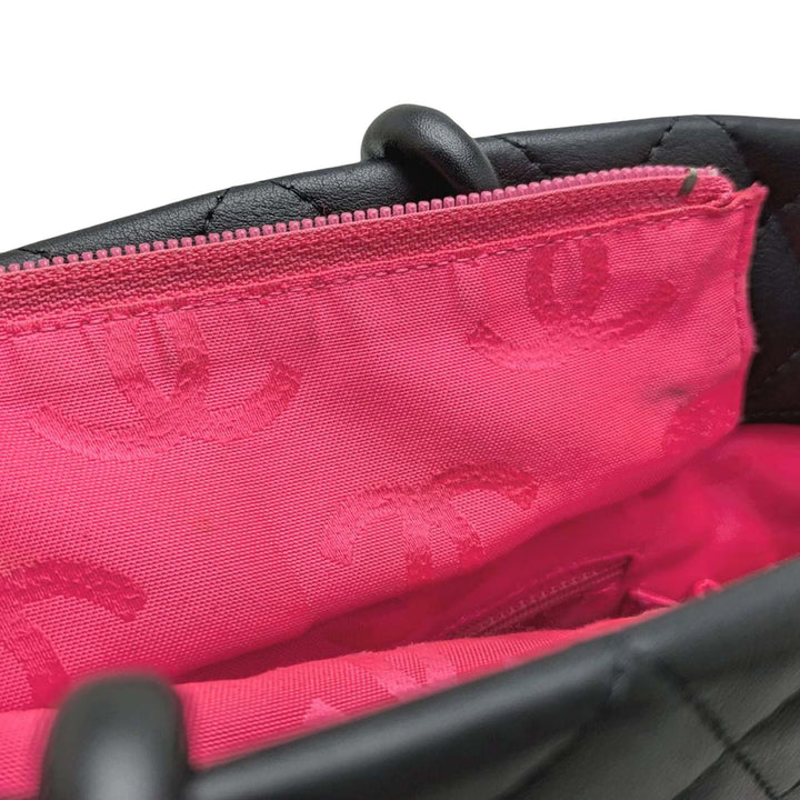 Chanel Medium Cuir d’agneau Cambon Ligne Cabas