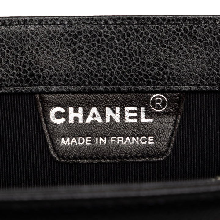 Chanel CC Caviar Metal anse supérieure Cabas