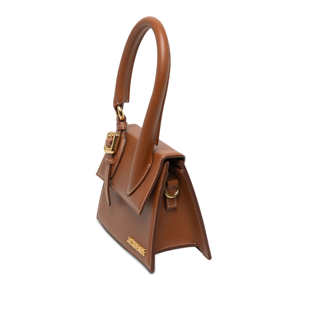 Jacquemus Sac à main Le Chiquito Boucle Marron – vue 2 – GABY PARIS