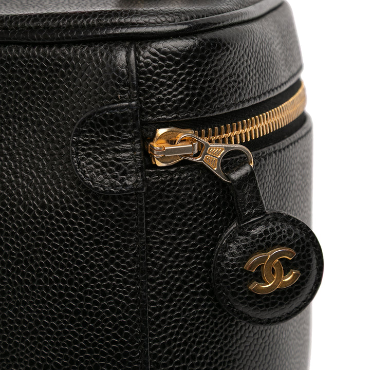 Chanel CC Caviar Vanity Bag
