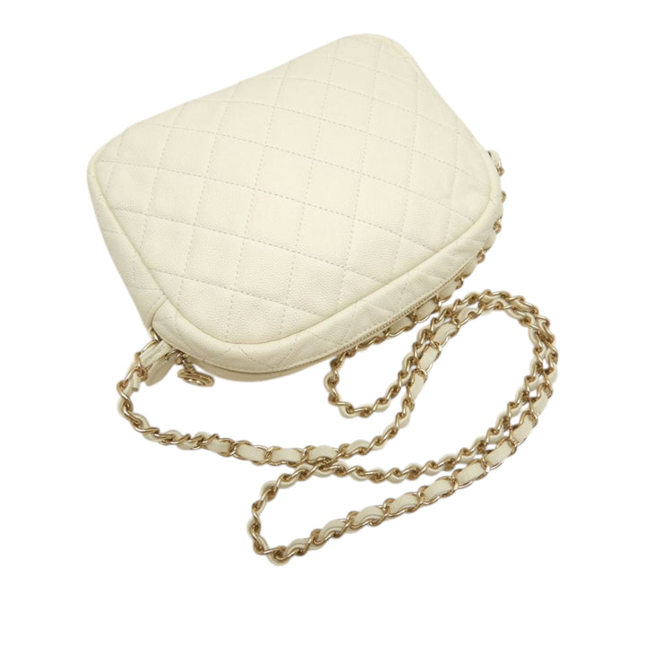 Chanel CC Matelassé Caviar Day Sac caméra