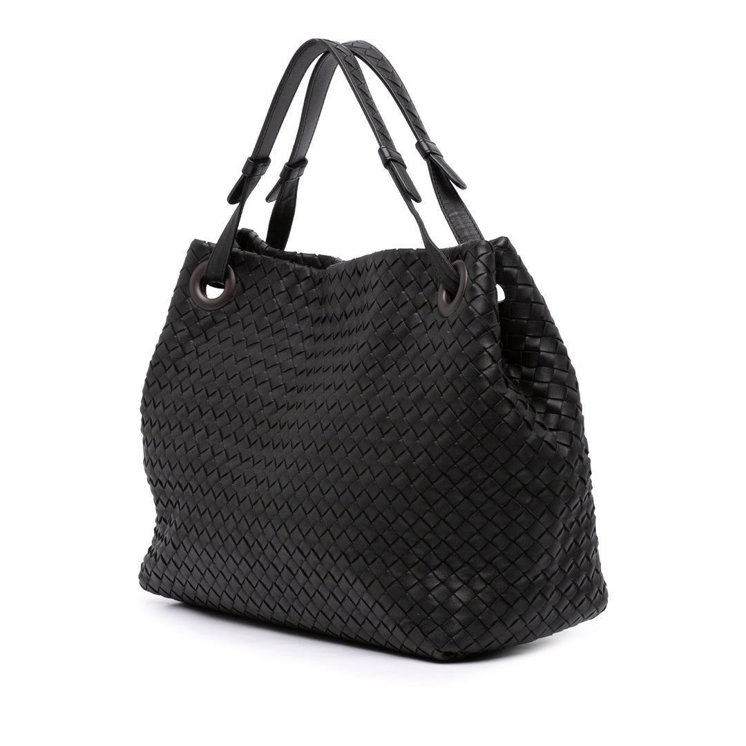 Bottega Veneta Medium Nappa Intrecciato Garda Cabas