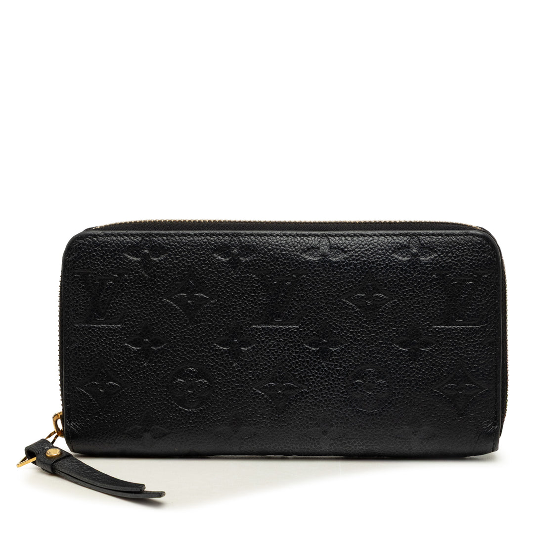 Louis Vuitton Zippy Portefeuille long Cuir Monogram Empreinte