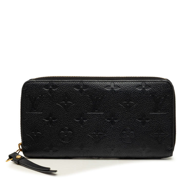 Louis Vuitton Zippy Portefeuille long Cuir Monogram Empreinte