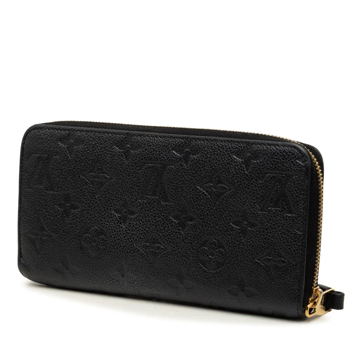 Louis Vuitton Zippy Portefeuille long Cuir Monogram Empreinte