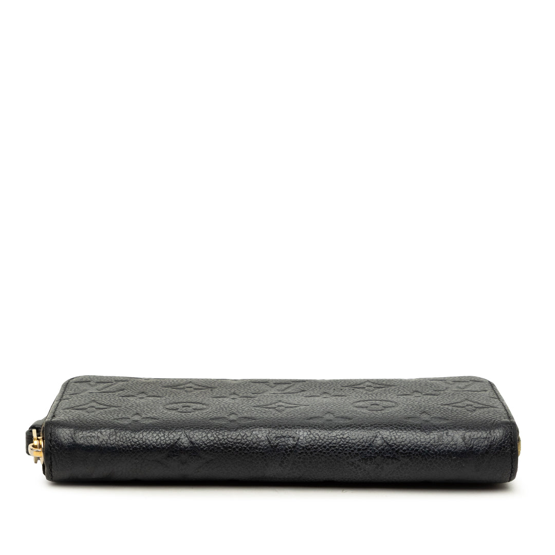 Louis Vuitton Zippy Portefeuille long Cuir Monogram Empreinte