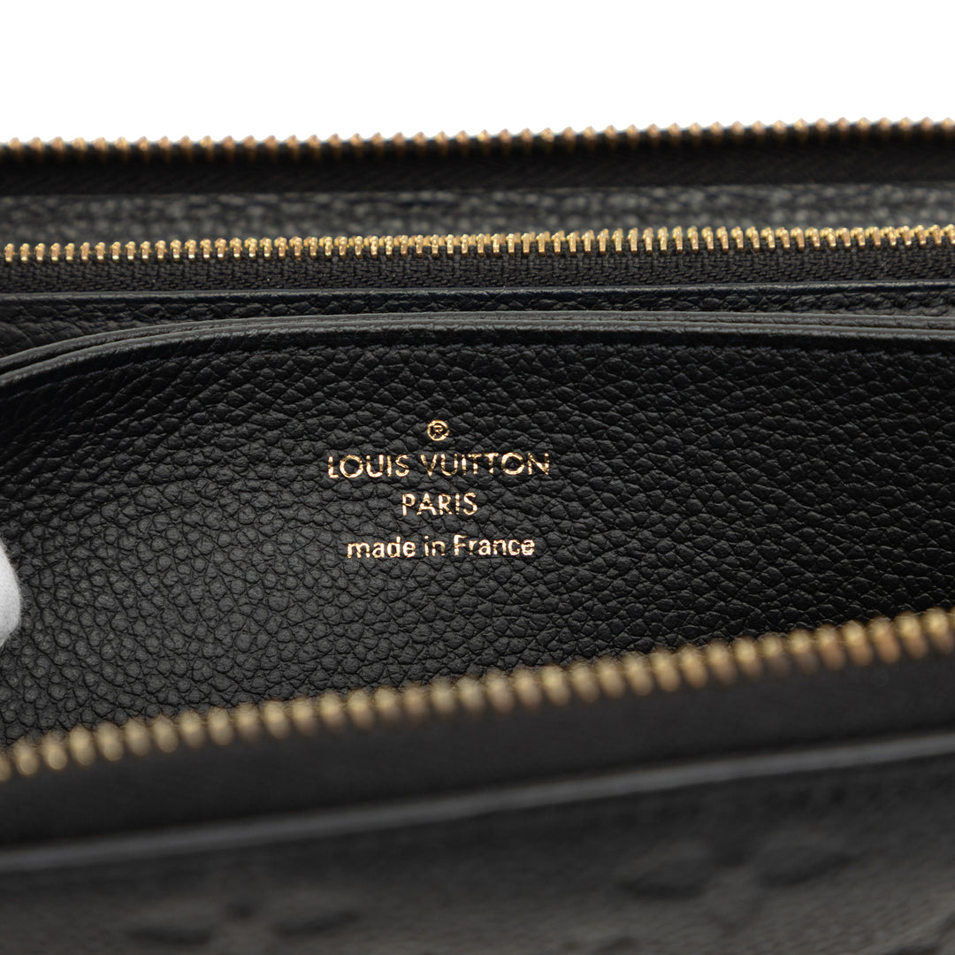 Louis Vuitton Zippy Portefeuille long Cuir Monogram Empreinte