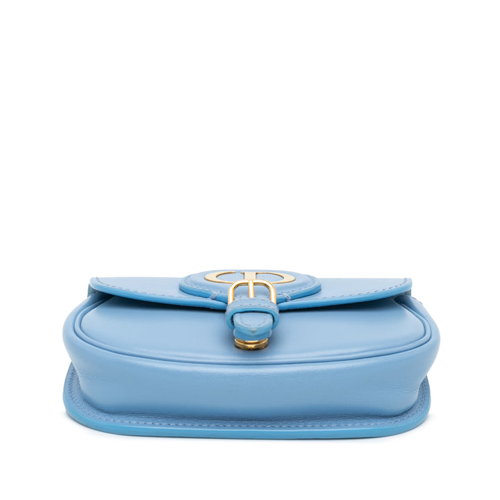 Dior Micro Cuir Bobby Sac porté croisé bleu