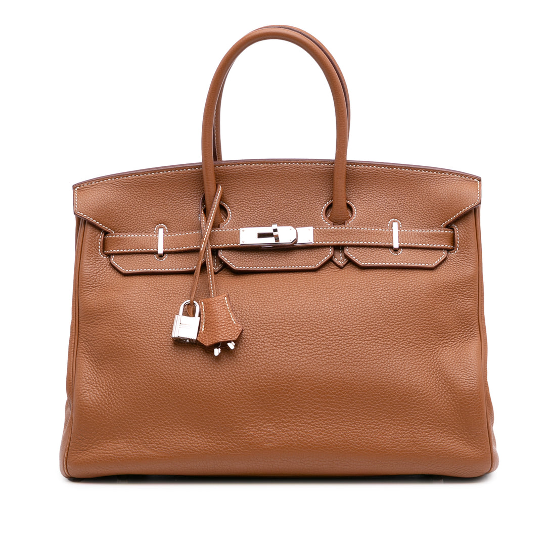 Togo Birkin Retourne 35 Brown - Gaby Paris