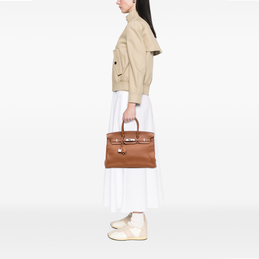 Togo Birkin Retourne 35 Brown - Gaby Paris