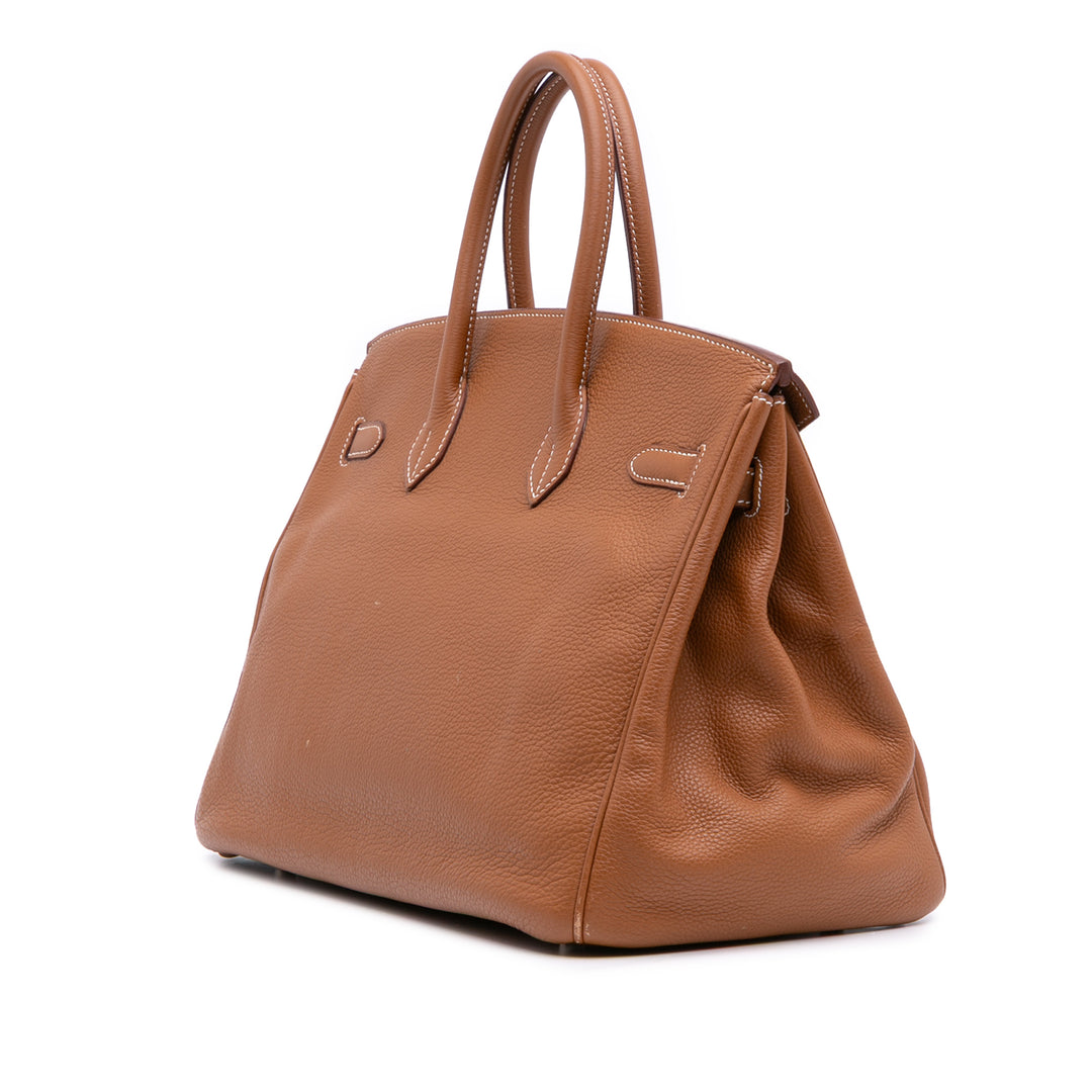 Togo Birkin Retourne 35 Brown - Gaby Paris