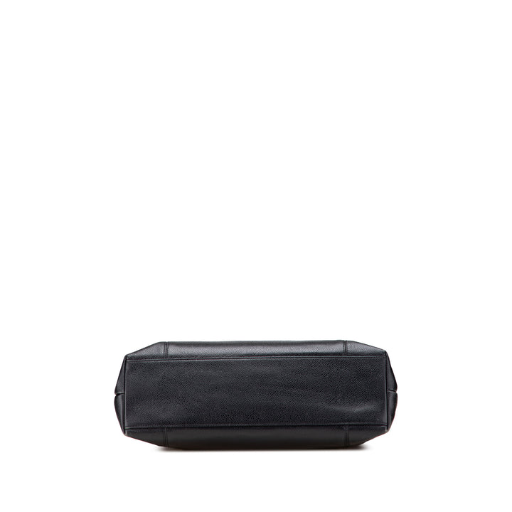 Caviar LAX Embroidered Logo Tote Black - Gaby Paris