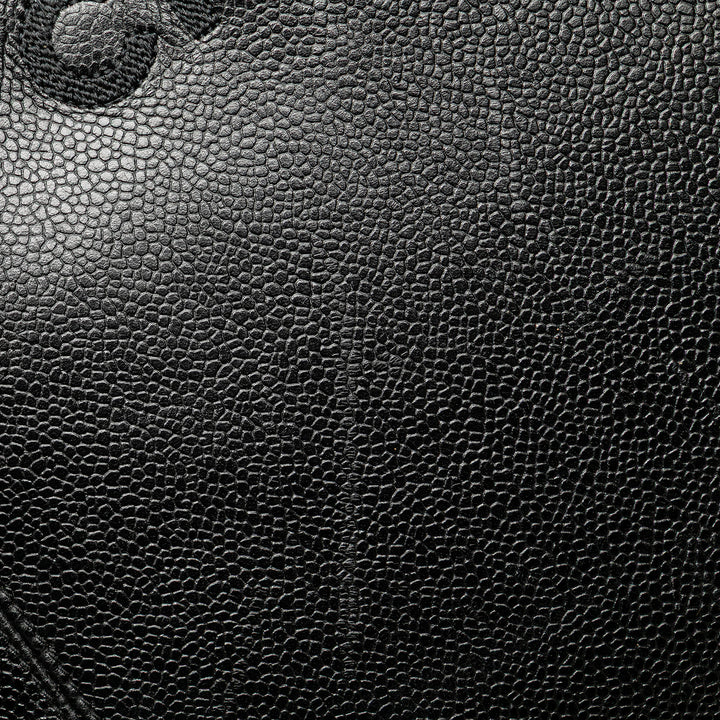 Caviar LAX Embroidered Logo Tote Black - Gaby Paris