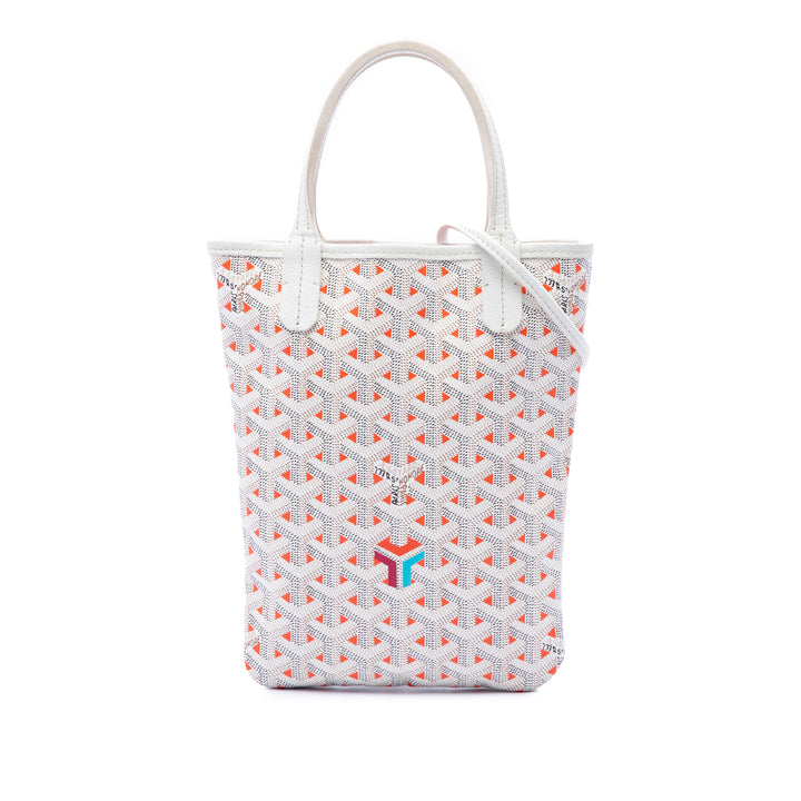 Goyard Sac à main Poitiers Claire Voie Goyardine Blanc – vue principale – GABY PARIS
